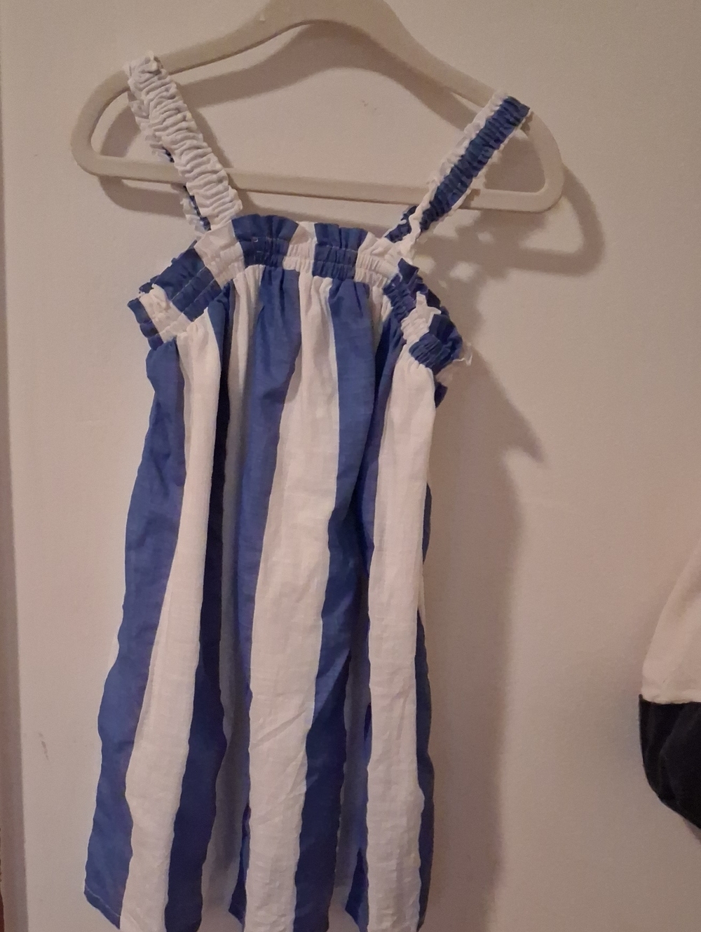 Primark Blue and White Striped Casual Girls Sundress